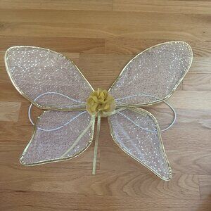 Gold Shimmer Girl's Fairly Wings